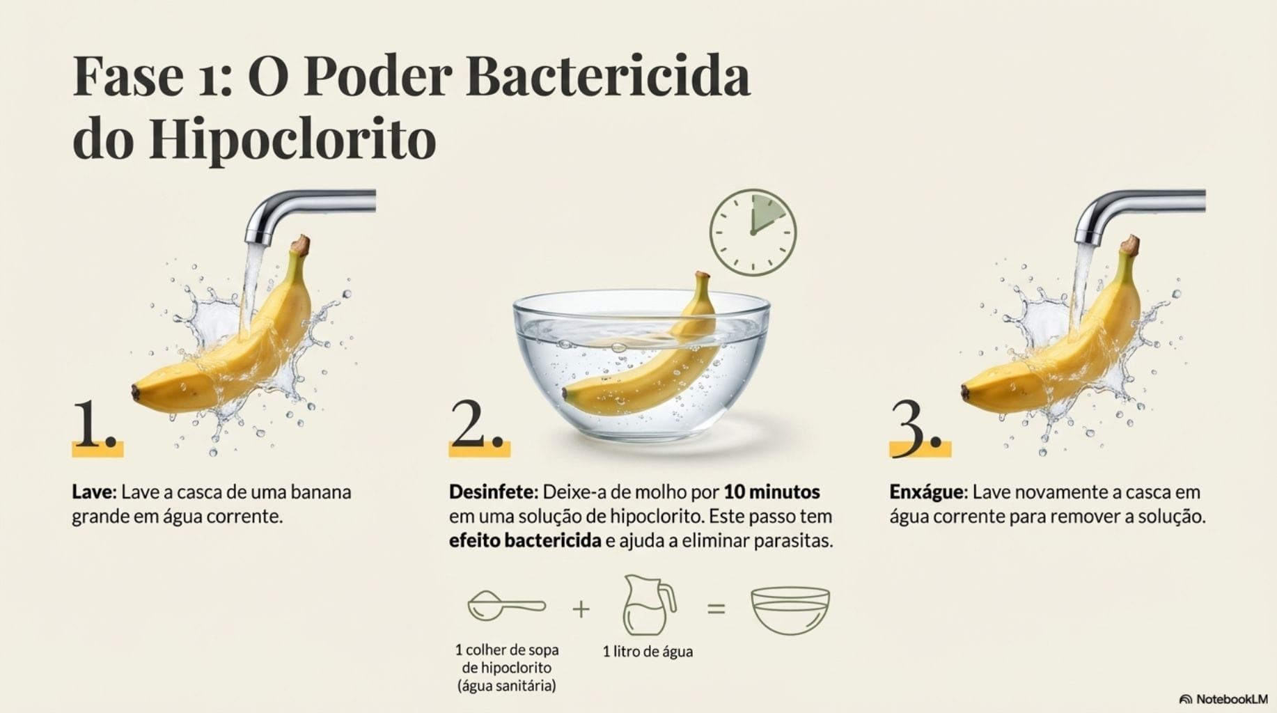 Guia Visual sobre Chá de Casca de Banana emagrece mesmo ou não