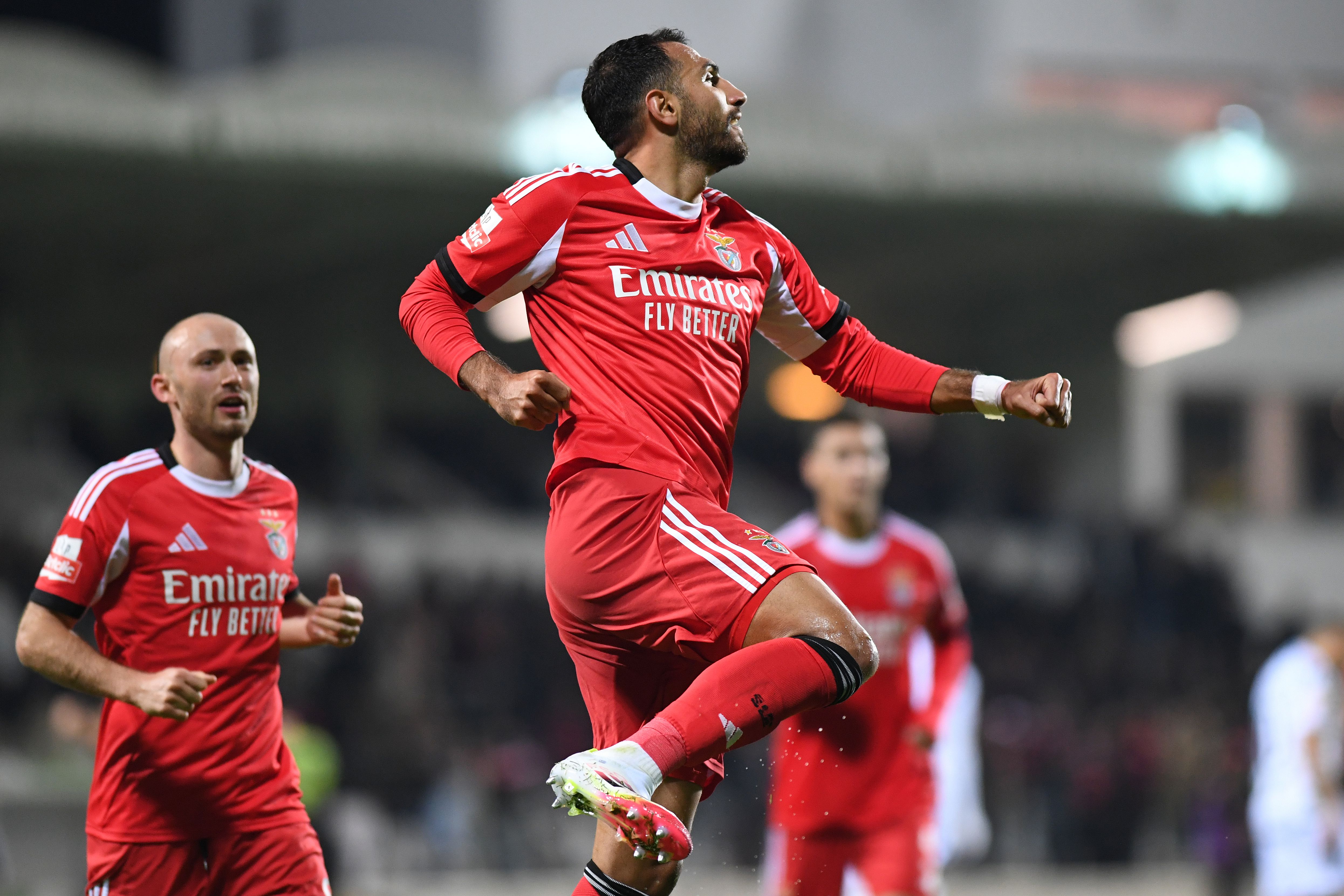 Vangelis Pavlidis a celebrar golo frente ao Moreirense - Foto: Rogério Ferreira / Kapta+