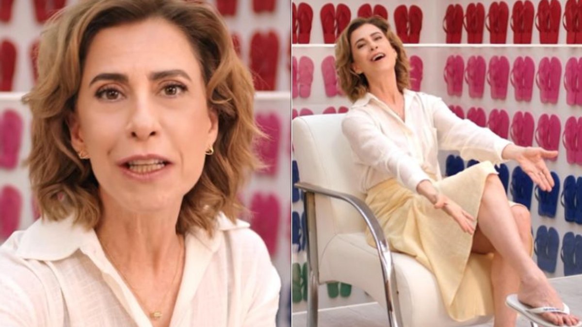 Fernanda Torres é alvo de polêmica nas redes sociais após campanha de fim de ano e frase sobre pé direito