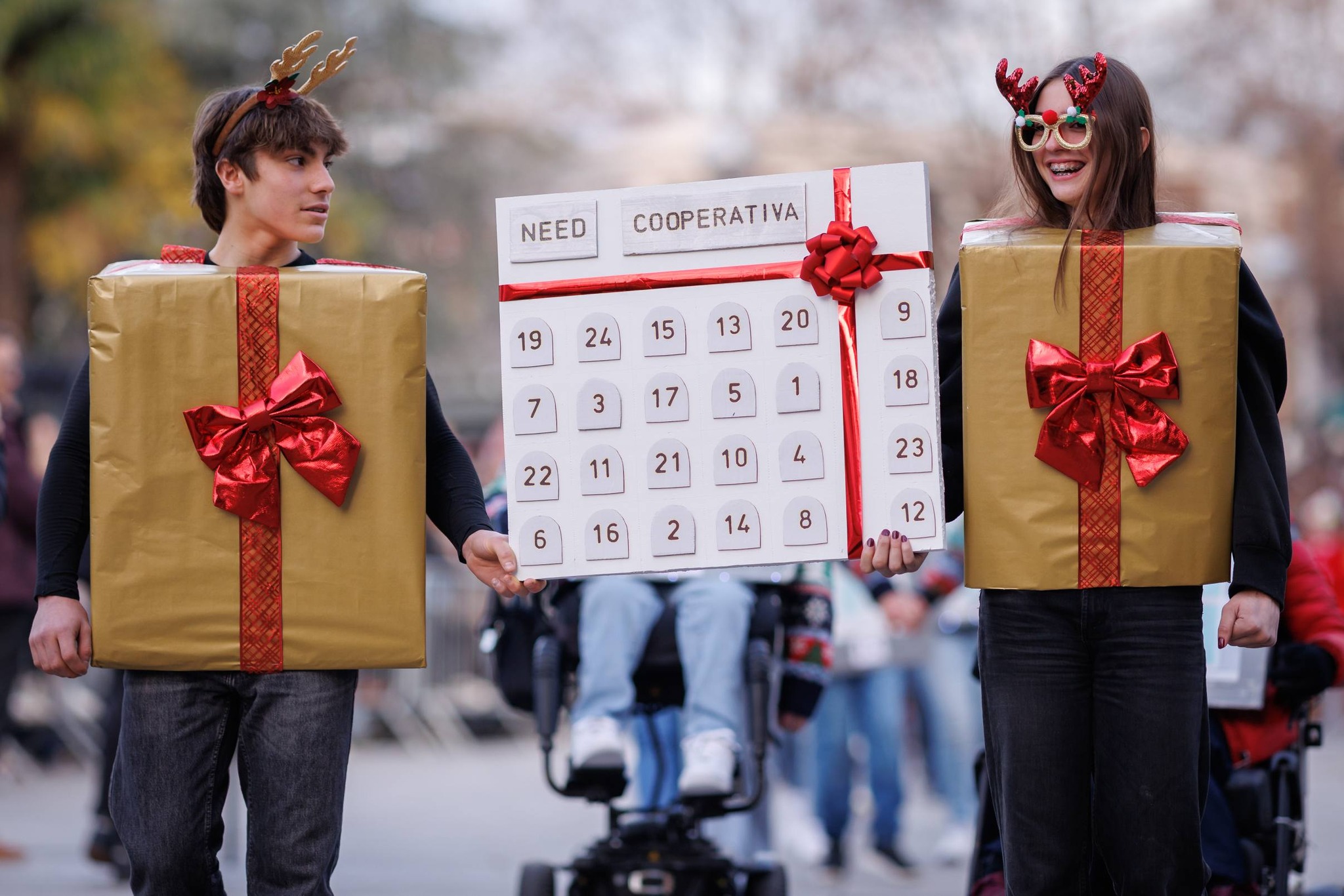 "maior parada de natal de sempre em braga" voltou a encher as ruas