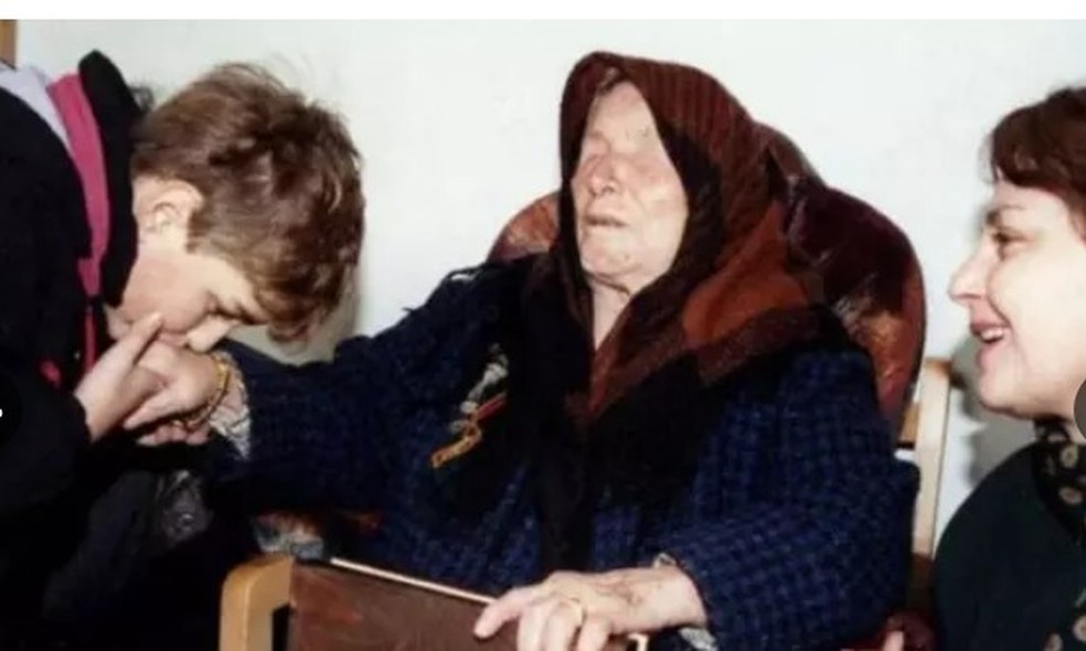Baba Vanga ficou cega misteriosamente quando criança após uma grande tempestade — Foto: Reprodução