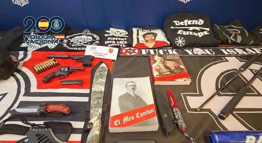 Espanha desmantela célula ligada a grupo terrorista neonazi "The Base"