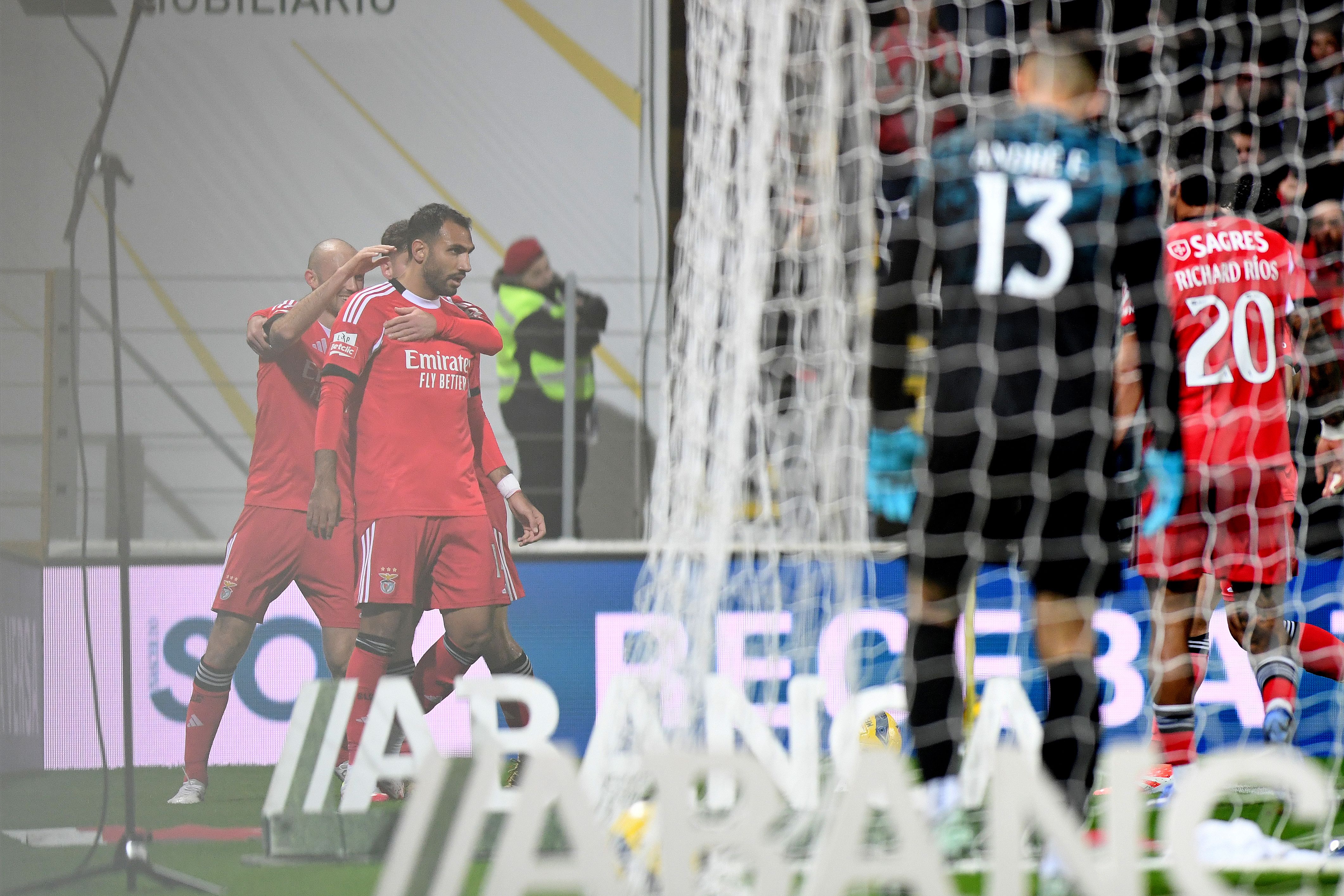 Festejos do Benfica depois do golo de Pavlidis - Foto: Rogério Ferreira / Kapta+