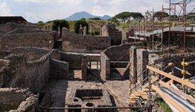 Receita de concreto usada por romanos é descoberta em Pompeia