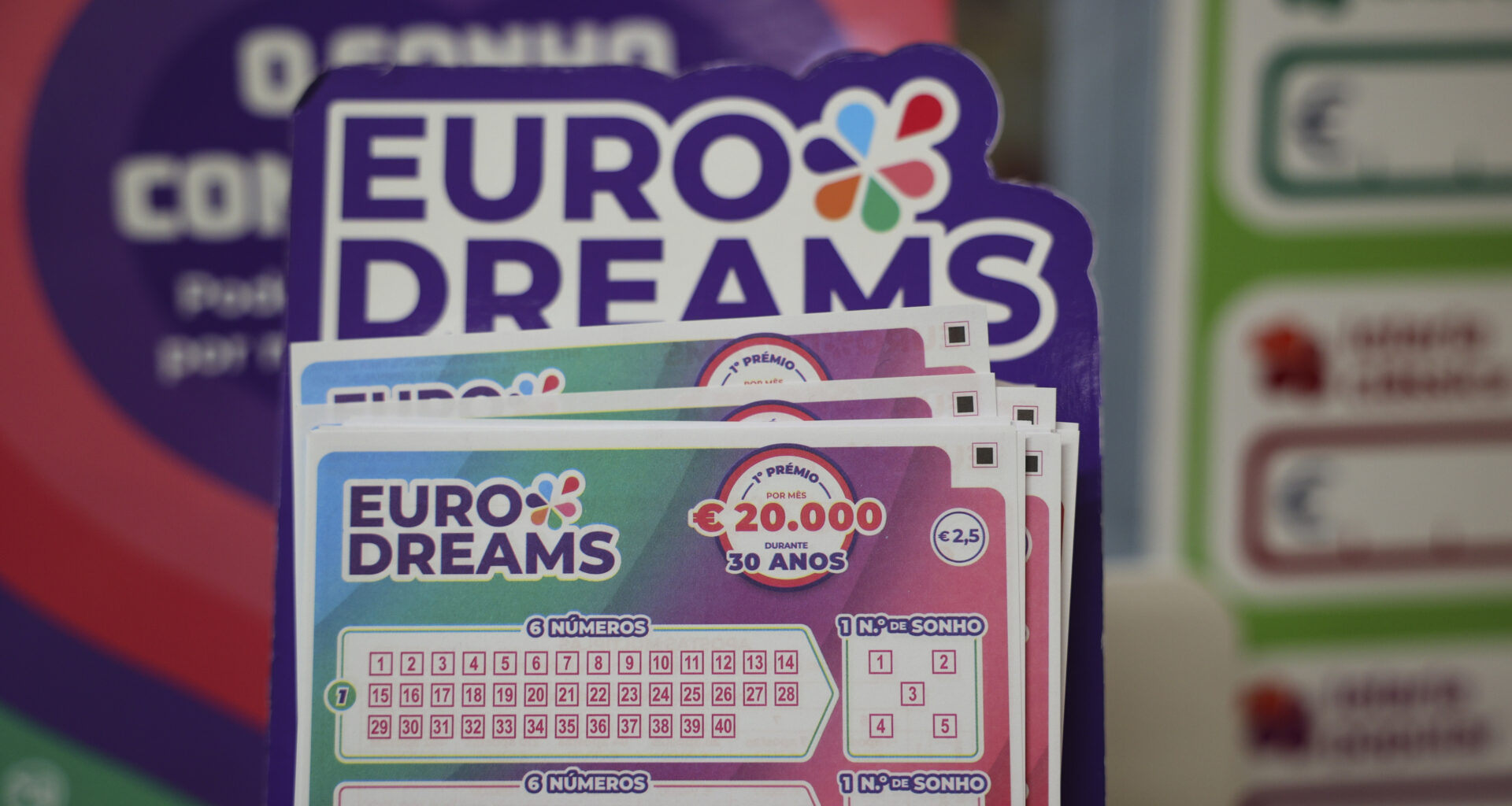 Conheça a chave vencedora do EuroDreams desta segunda-feira