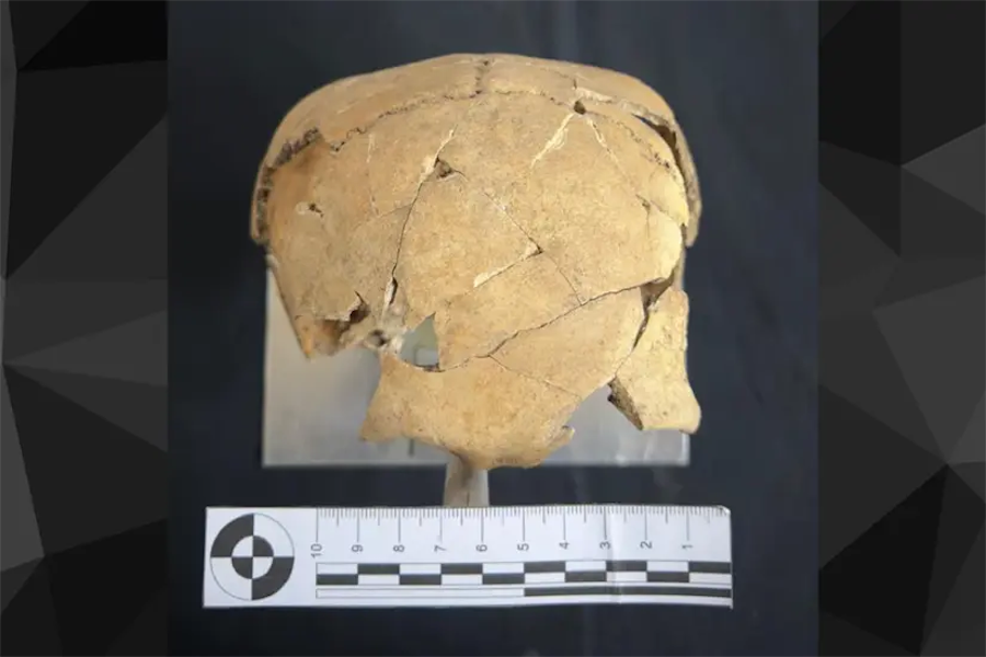 Encontrado crânio humano em forma de cubo no México. É sinal de camaradagem