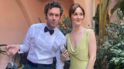Adam Brody e Leighton Meester (Reprodução/Instagram)