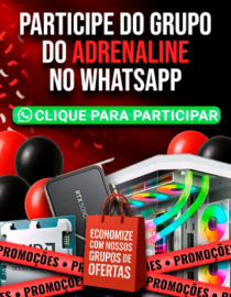 Participe do grupo de ofertas do Adrenaline