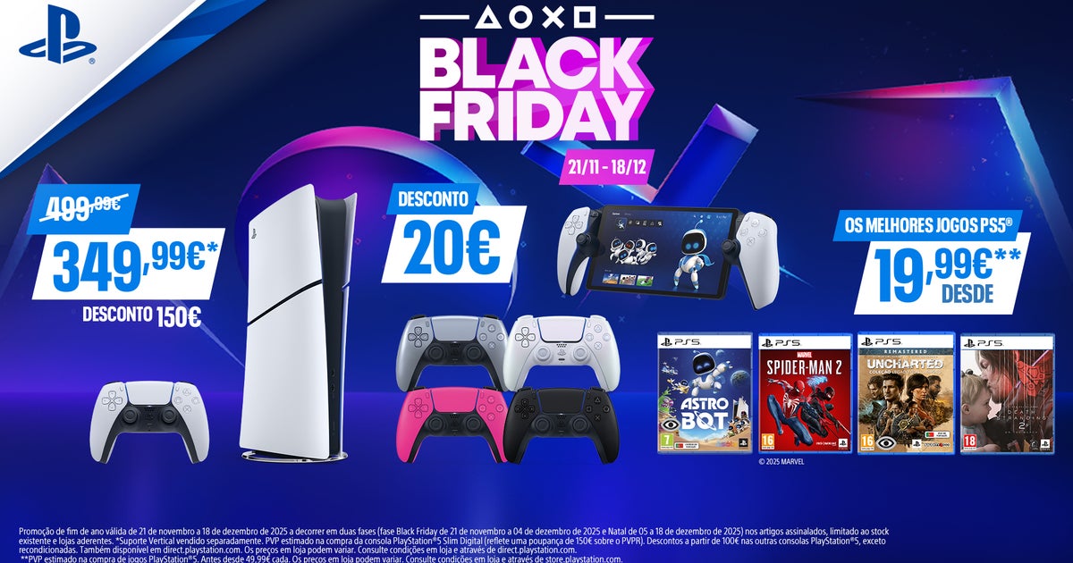 PS5 venceu Black Friday nos EUA