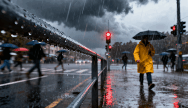 Chuva em Portugal. Créditos: Freepik AI