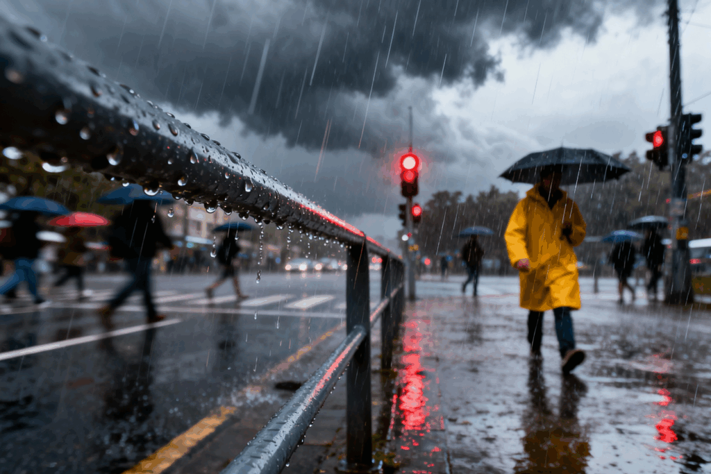 Chuva em Portugal. Créditos: Freepik AI