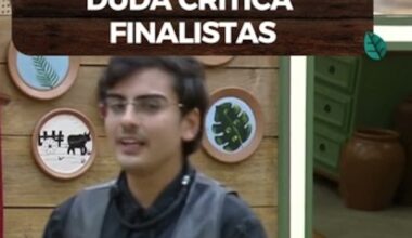 Duda desabafa sobre finalistas de A Fazenda 17 #AFazenda #shorts - R7