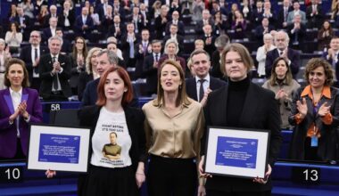 Presidente do Parlamento Europeu promete que UE nunca abandonará defesa das liberdades