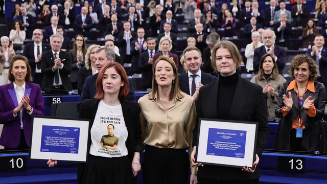 Presidente do Parlamento Europeu promete que UE nunca abandonará defesa das liberdades