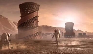 Veja como seriam as moradias na Lua e em Marte, segundo designers