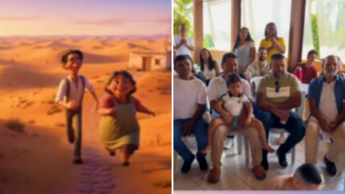 Da memória à alegria: ‘filme’ familiar emociona, viraliza e muda a vida de jovem da região