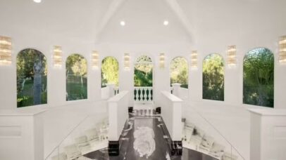 Detalhes exagerados na mansão levaram a críticas ao conceito na internet - Foto: Reprodução/ Christie’s International Real Estate Group