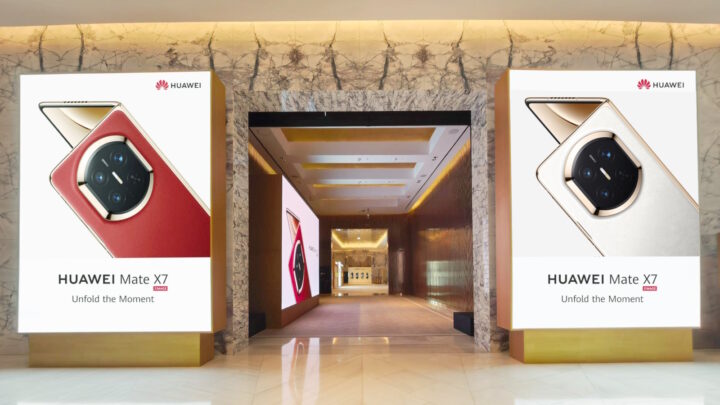 A Huawei apresentou, ontem, no Dubai, uma nova linha de dispositivos sob o mote "Unfold the moment". O ecossistema inclui o smartphone dobrável Huawei Mate X7, os auriculares open-ear FreeClip 2, o smartwatch Watch Ultimate Design e o tablet MatePad 11.5 S 2026.