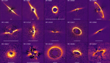 Cientistas registram 51 imagens de exoplanetas em formação