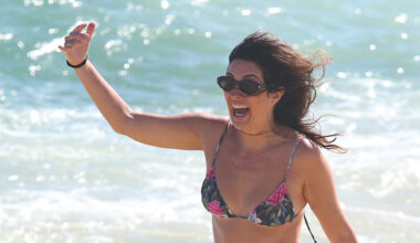 Fernanda Paes Leme na praia - Foto: Dilson Silva/Agnews