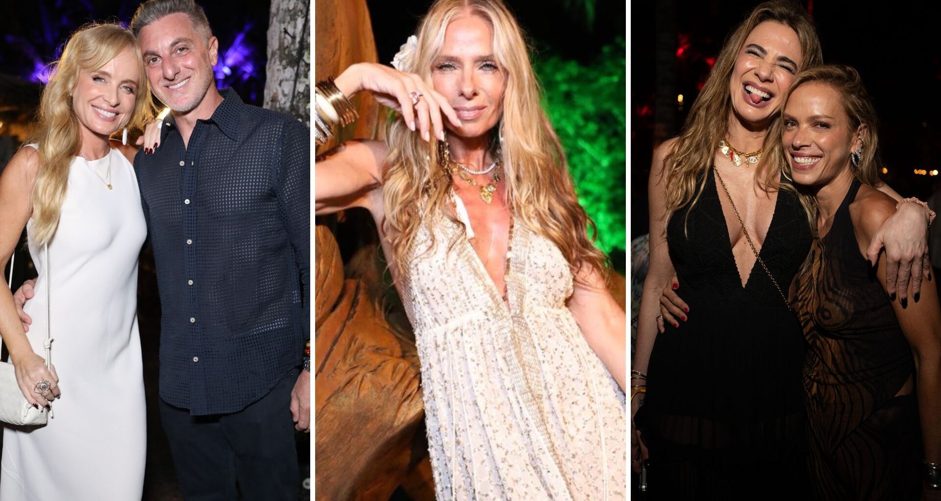 Festa reúne famosos em local luxuoso para o fim de ano; veja fotos exclusivas