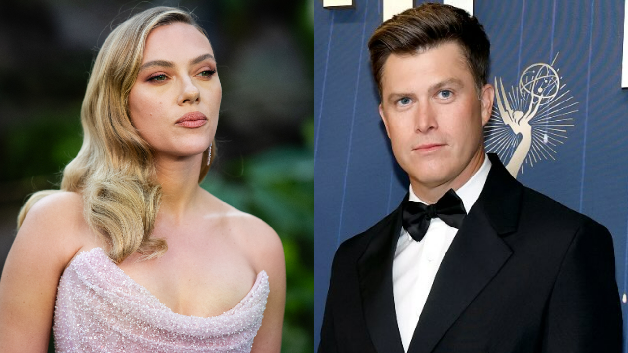 Scarlett Johansson admite que comportamento “estranho” no primeiro encontro quase acabou com romance com Colin Jost: "Entrei em pânico"; assista