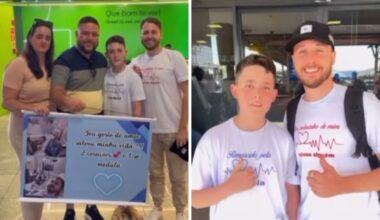 Garoto que venceu a leucemia