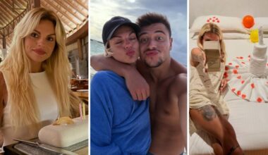 Fanny Rodrigues declara-se ao namorado durante férias de sonho