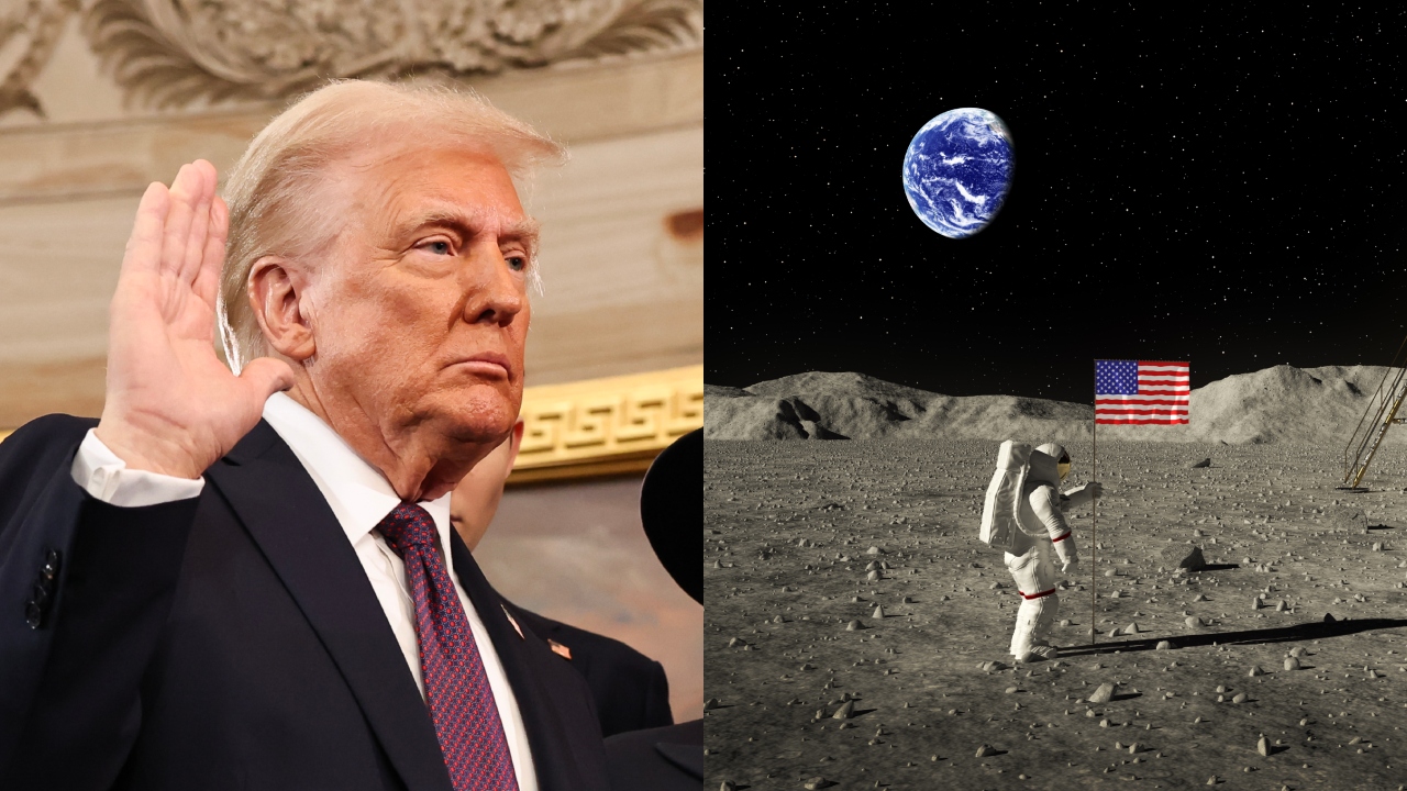 Trump aposta em retorno à Lua para garantir superioridade dos EUA no espaço