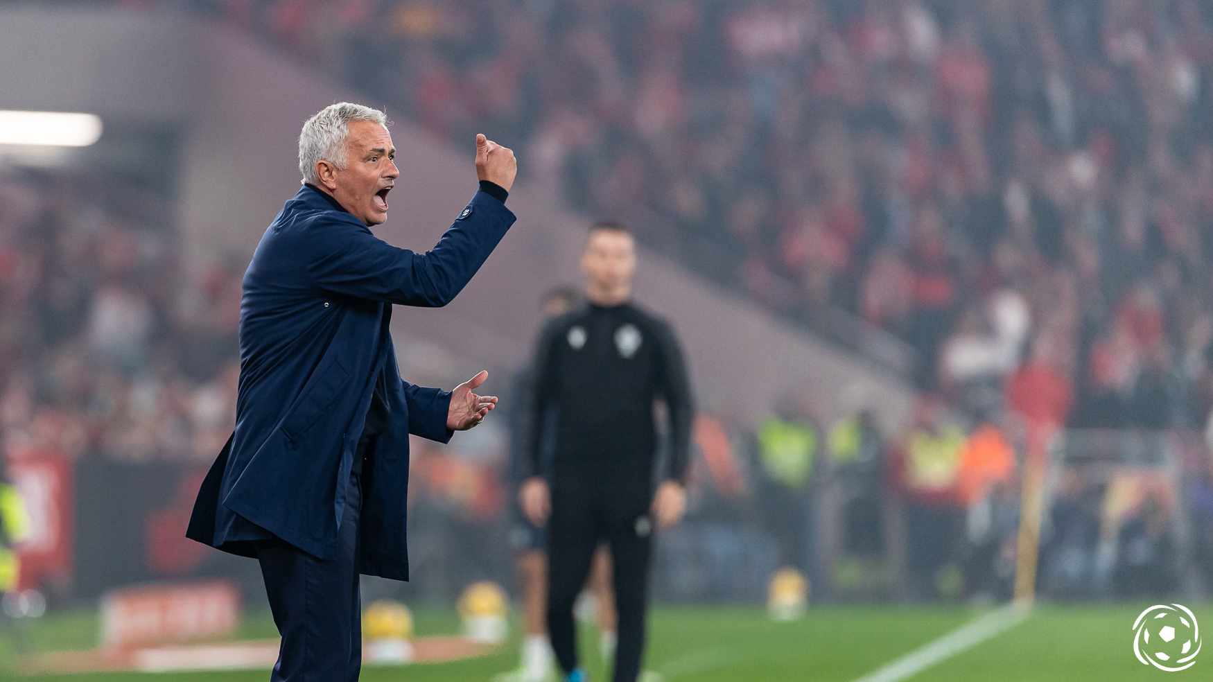 avançado com via aberta para a saída