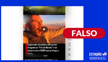 Vídeo de explorador encontrando domo no ‘fim do mundo’ foi criado com IA