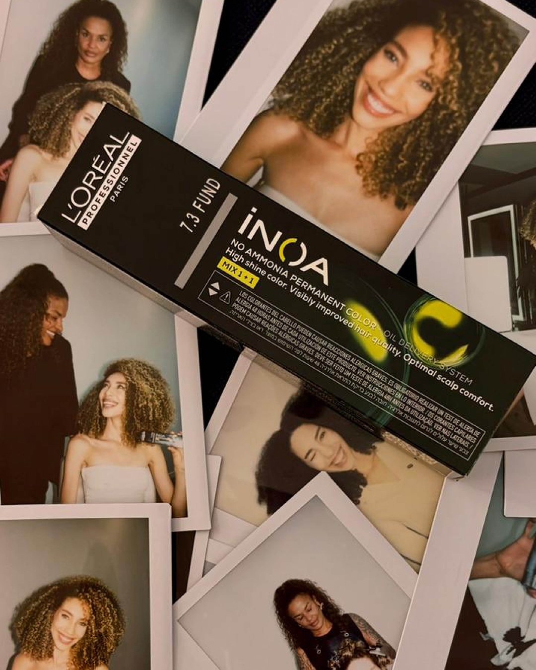 Cachos coloridos com iNOA de L’Oréal Professionnel LOreal 03