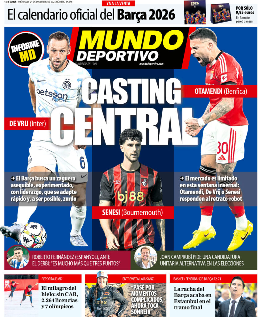 Mundo Deportivo Otamendi