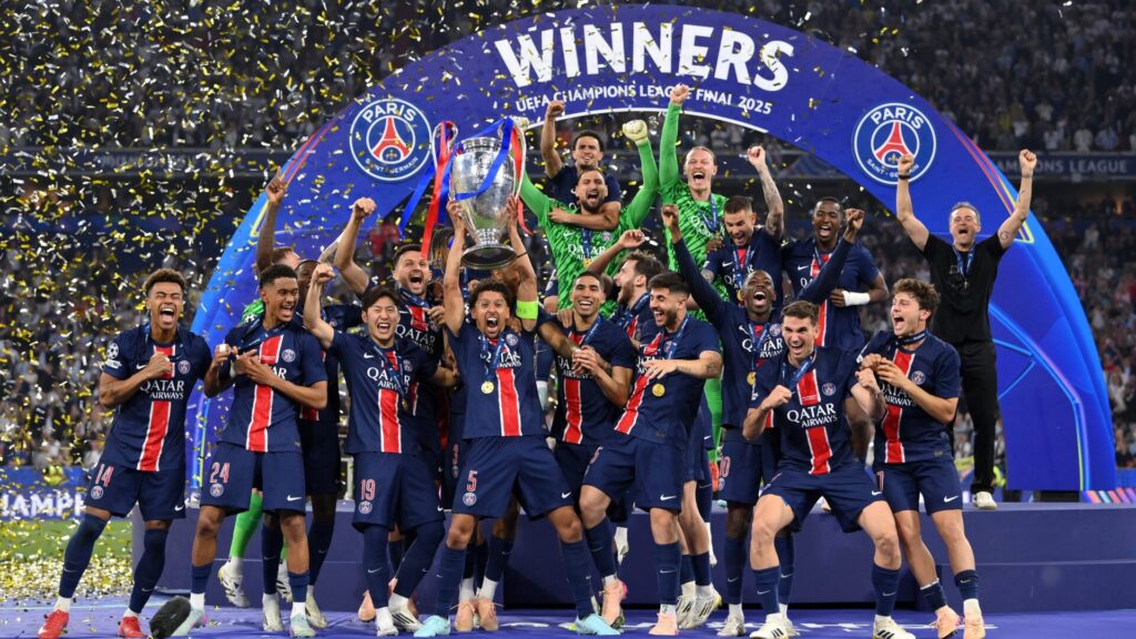 PSG Jogadores Champions League