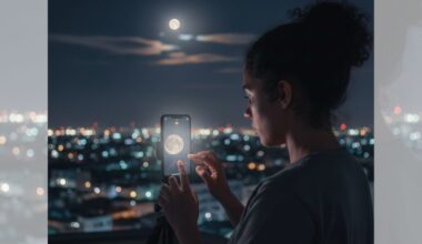 Ajustes básicos no celular podem render belas fotos da Lua Cheia (Foto: imagem gerada por IA)