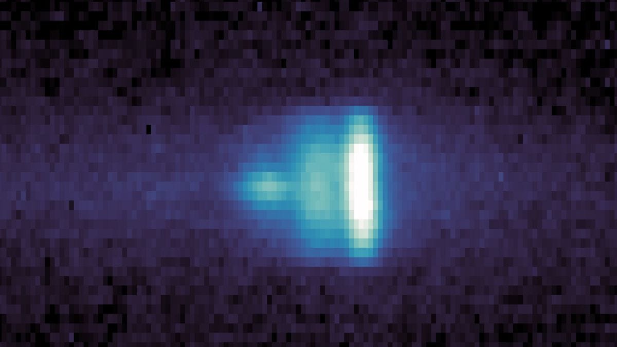 NASA divulgou novas imagens do cometa 3I/Atlas (Foto: NASA, divulgação)