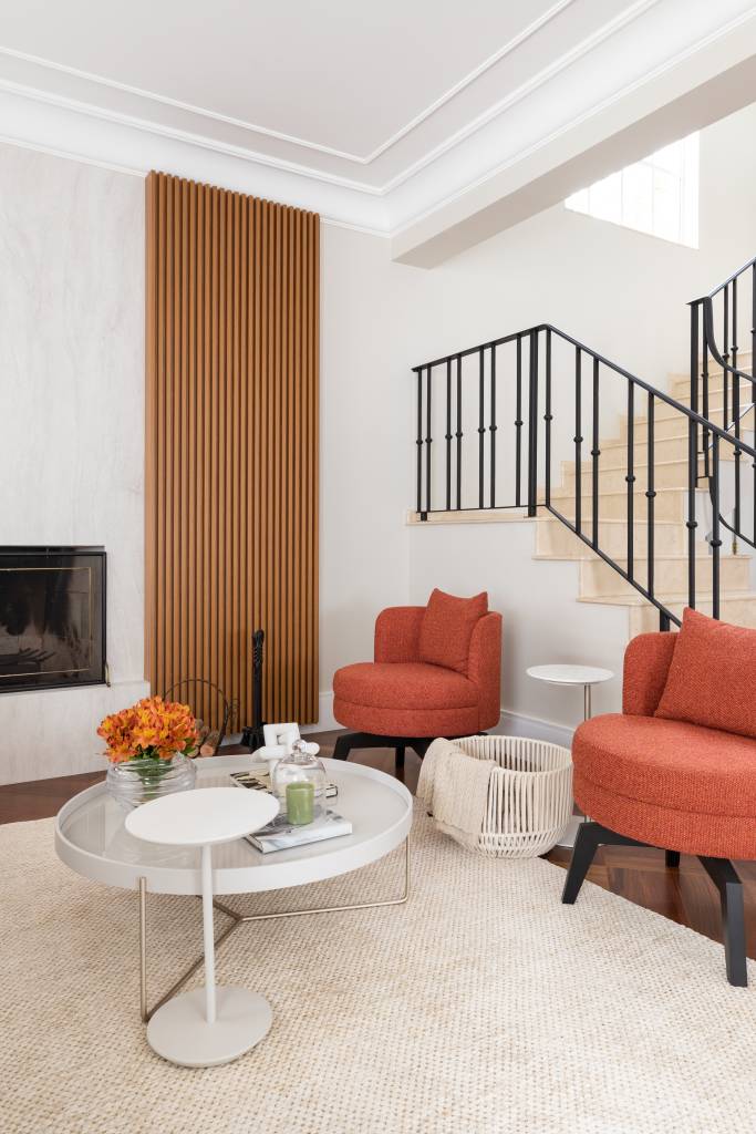 Design orgânico: por que a mesa redonda é tendência. Projeto de Daniela Funari.