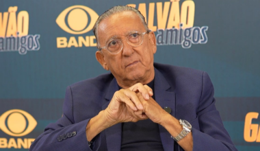 Galvão Bueno é internado em hospital em Londrina após passar mal na véspera de Natal