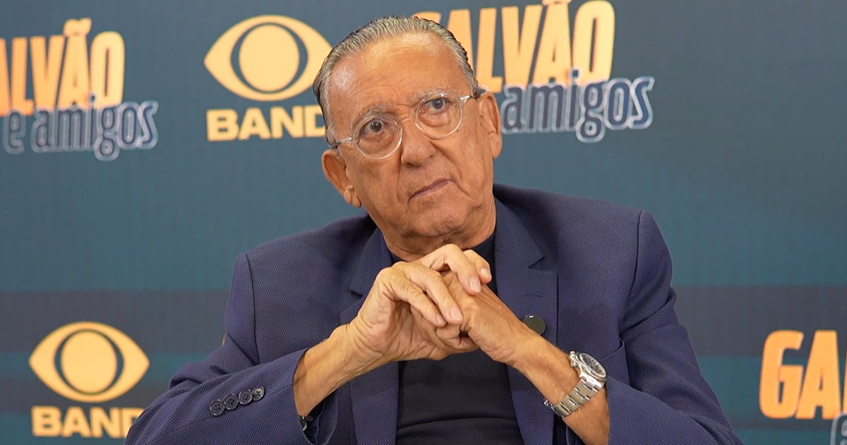 Galvão Bueno é internado em hospital em Londrina após passar mal na véspera de Natal