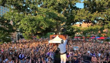 Show de Aaron Carter em 2019 - Foto: Reprodução/Instagram