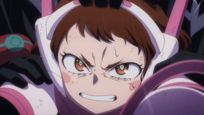 Uraraka Vs. Toga my hero academia 7 screenshot