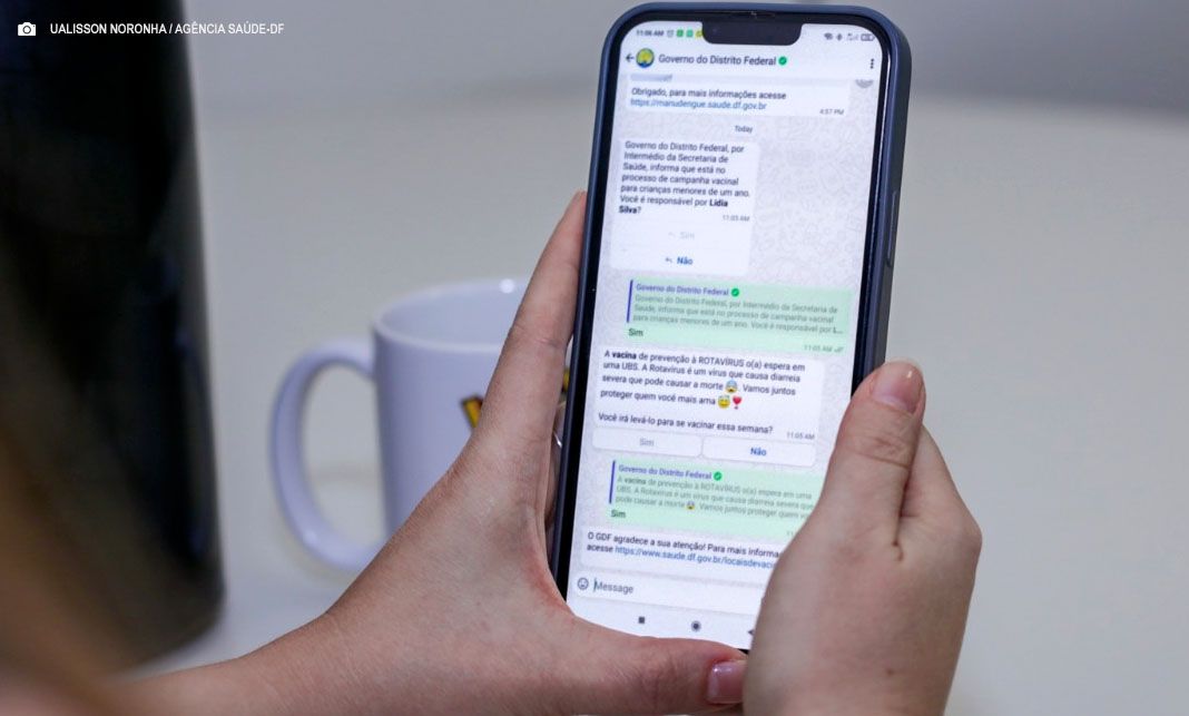 GDF envia mensagens para reforçar imunização de crianças e adolescentes — Política Distrital agora é PDNews, notícias sobre Política e Saúde do DF