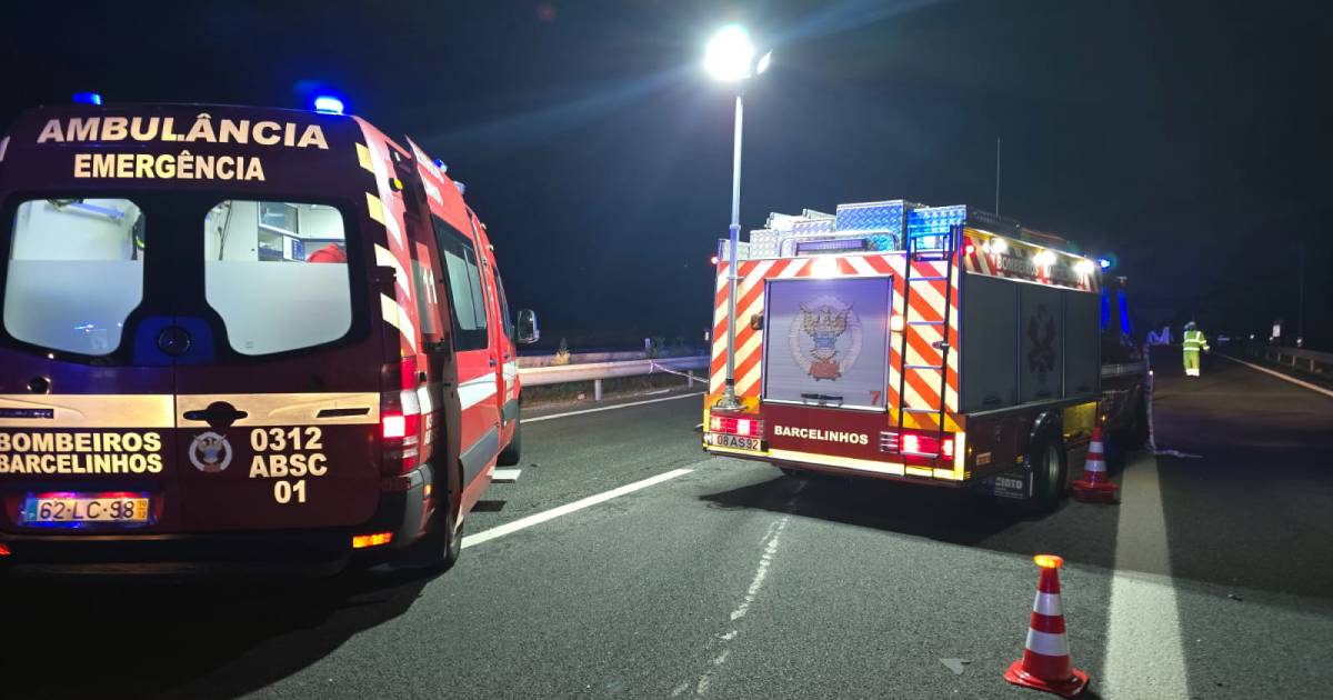 Barcelos: vítima mortal na colisão rodoviária é uma mulher de 66 anos