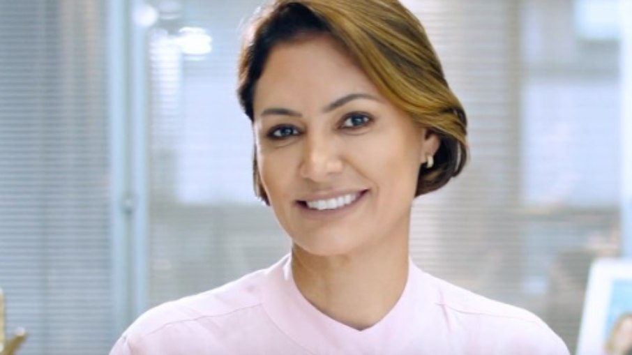 A ex-primeira-dama Michelle Bolsonaro