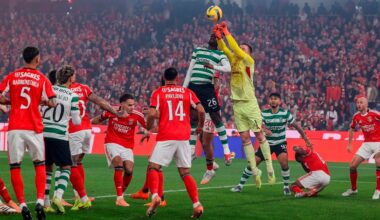 Empate entre Benfica e Sporting na Luz