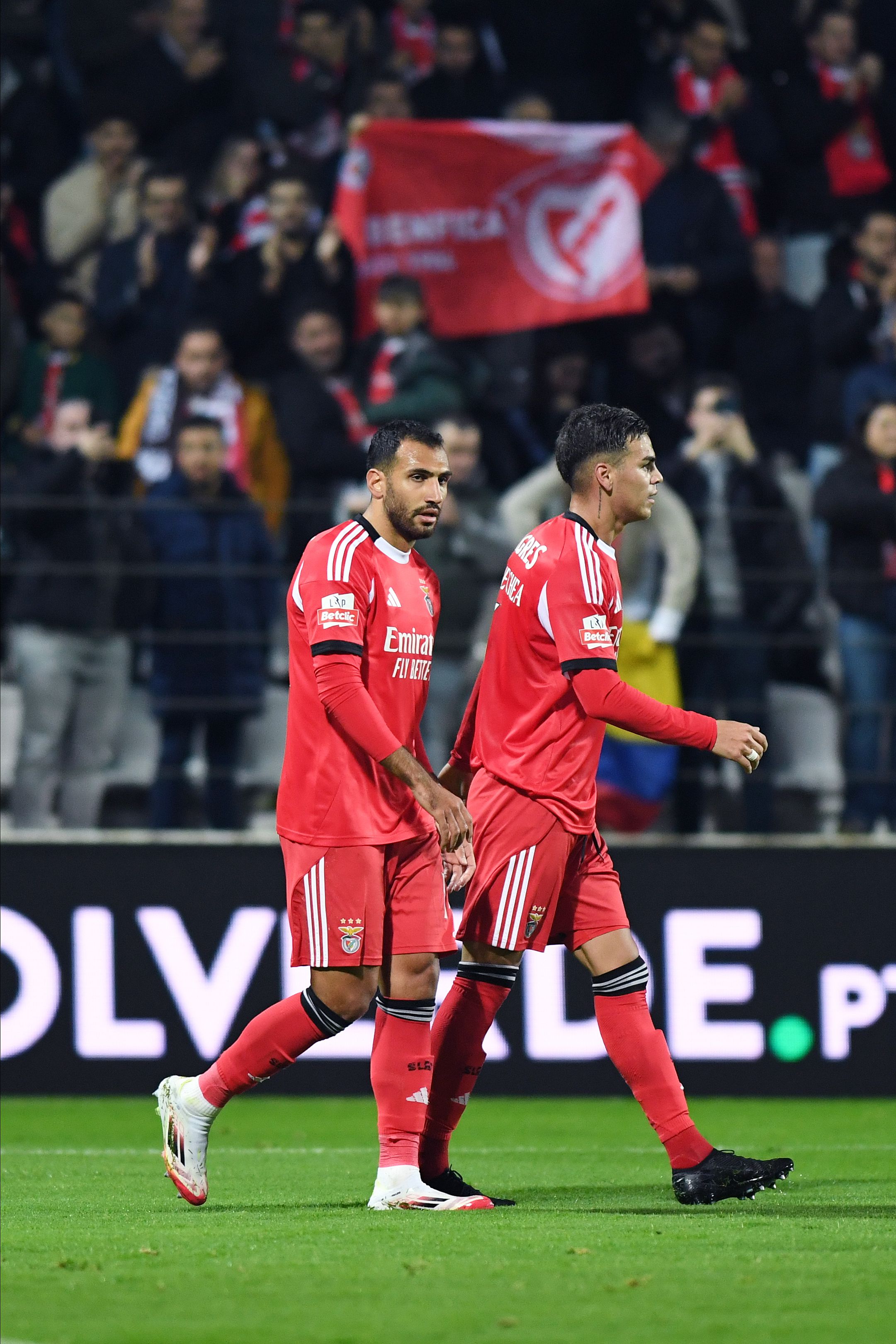 Pavlidis e Enzo Barrenechea celebram golo apontado frente ao Moreirense - Foto: Rogério Ferreira / Kapta+