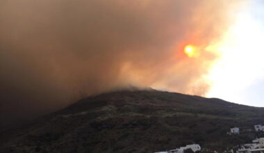 Há um vulcão na Europa a expelir lava continuamente há mais de 2 mil anos