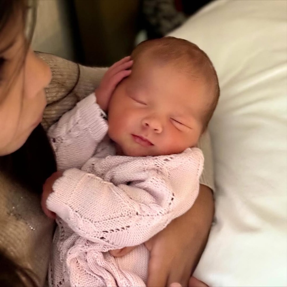 Eloáh, filha de Maíra Cardi e Thiago Nigro — Foto: Reprodução/Instagram