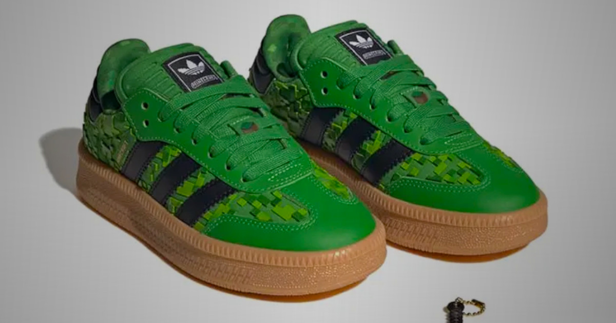 Minecraft volta a inspirar Adidas! Nova coleção já chegou ao mercado
