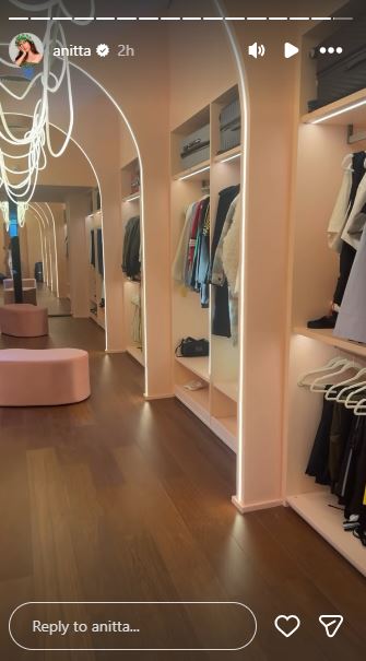 Closet de Anitta - Foto: Reprodução / Instagram